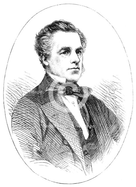 Proposed union of the British North-American Provinces: Hon. J. E. Cartier, Attorney-General, 1864. Creator: Unknown.