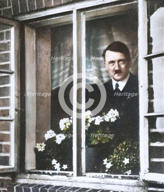'Propaganda through picture postcards. The Fuhrer as the middle-class German sees him', c1940. Creator: Unknown.