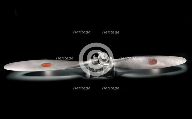 Propeller, controllable-pitch, two-blade, Hamilton Standard, metal, Ruth Nichols, 1931. Creator: Hamilton Standard Propellers.