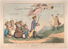 Prophecy Explained, September 17, 1808., September 17, 1808. Creator: Thomas Rowlandson