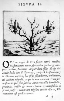 Prophecy figure II from Prognosticatio Eximii Doctoris Paracelsi, 1536. Artist: Theophrastus Bombastus von Hohenheim Paracelsus