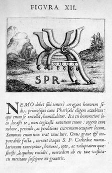 Prophecy figure XII from Prognosticatio Eximii Doctoris Paracelsi, 1536. Artist: Theophrastus Bombastus von Hohenheim Paracelsus