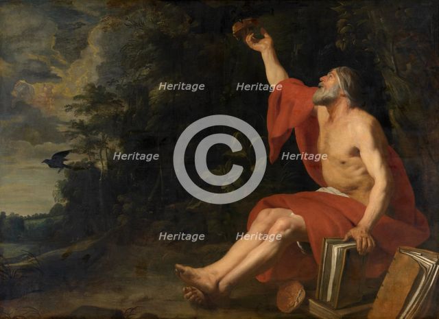 Prophet Elijah Fed by Ravens, 1620-1629. Creator: Gaspar de Crayer.