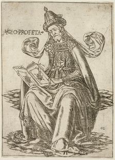 Prophet Haggai, c. 1470. Creator: Baccio Baldini