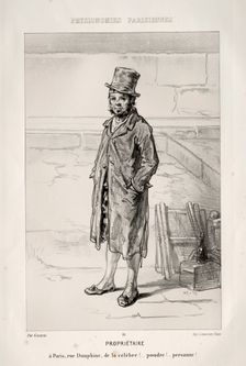 Propriétaire. Creator: Paul Gavarni (French, 1804-1866)