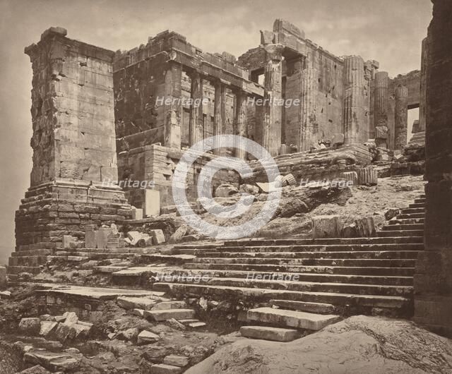Propylaea from the Southwest, 1882. Creator: William James Stillman.
