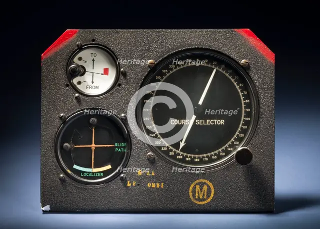 Prototype Indicator, Low Frequency Omni Range (LOR). Creator: Aircraft Radio and Control Company.