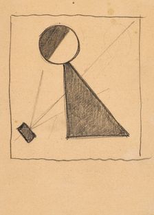 Protomagnetic Construction, c1916. Creator: Malevich, Kasimir Severinovich (1878-1935)