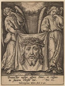 Protector Noster Aspice .... Creator: Hieronymous Wierix