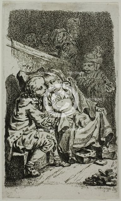 Protection Against Cold, n.d. Creator: Johann Eleazar Schenau.