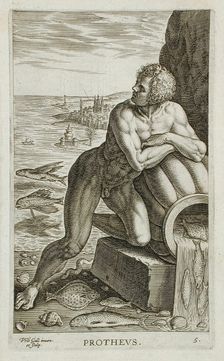 Protheus, 1586. Creator: Philip Galle