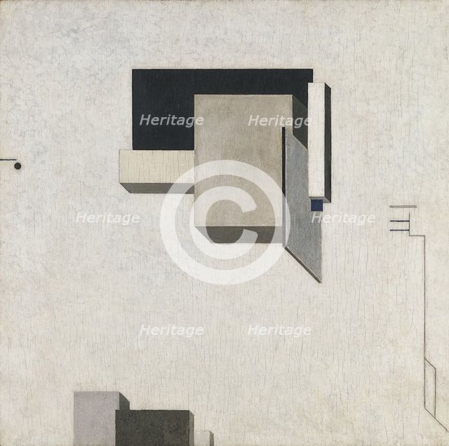 Proun 1. Artist: Lissitzky, El (1890-1941)