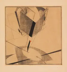 Proun 5A, 1919. Creator: Lissitzky, El (1890-1941)