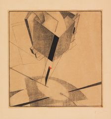 Proun 5A, 1919. Creator: Lissitzky, El (1890-1941)
