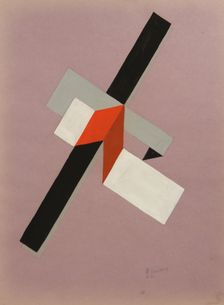 Proun, ca 1923. Artist: Lissitzky, El (1890-1941)