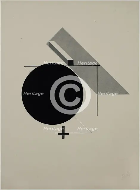 Proun. Artist: Lissitzky, El (1890-1941)