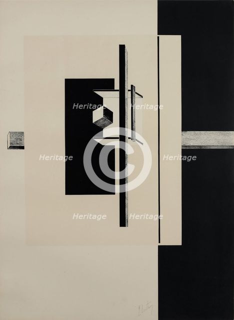 Proun. Artist: Lissitzky, El (1890-1941)