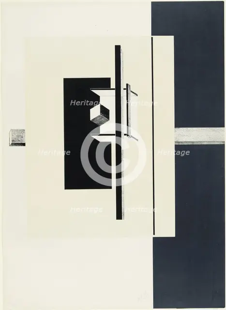 Proun. Kestner Portfolio, 1923.