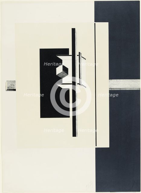 Proun. Kestner Portfolio, 1923.