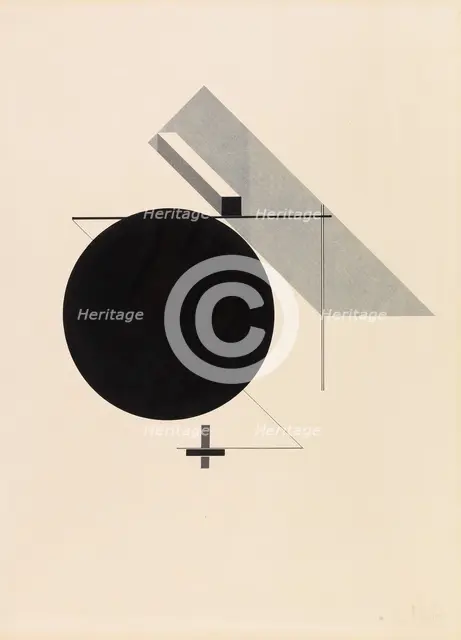 Proun. Kestnermappe, 1923. Creator: Lissitzky, El (1890-1941).