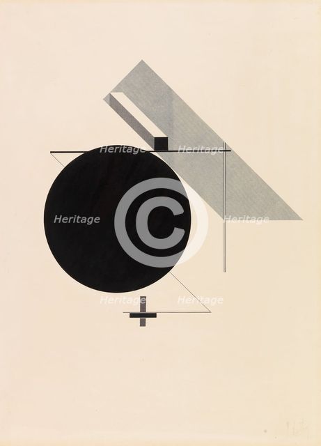 Proun. Kestnermappe, 1923. Creator: Lissitzky, El (1890-1941).
