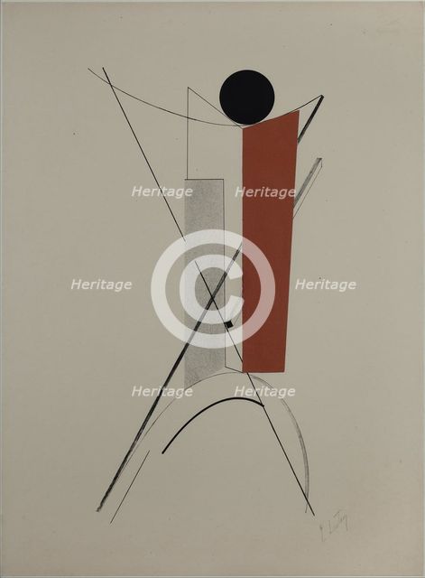 Proun. Kestnermappe, 1923. Creator: Lissitzky, El (1890-1941).