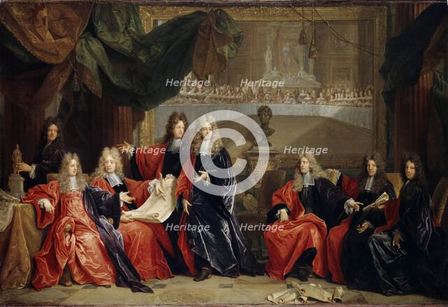 Provost and Municipal Magistrates of Paris', 1689. Creator: Largillière, Nicolas, de (1656-1746).