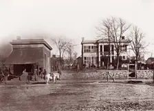 Provost Marshals Headquarters, Chattanooga, ca. 1864. Creator: George N. Barnard