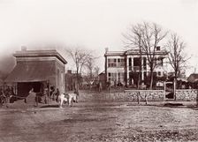 Provost Marshals Headquarters, Chattanooga, ca. 1864. Creator: George N. Barnard