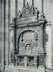 Provost Murray's Tomb (1624) at the East End of Chapel 1926