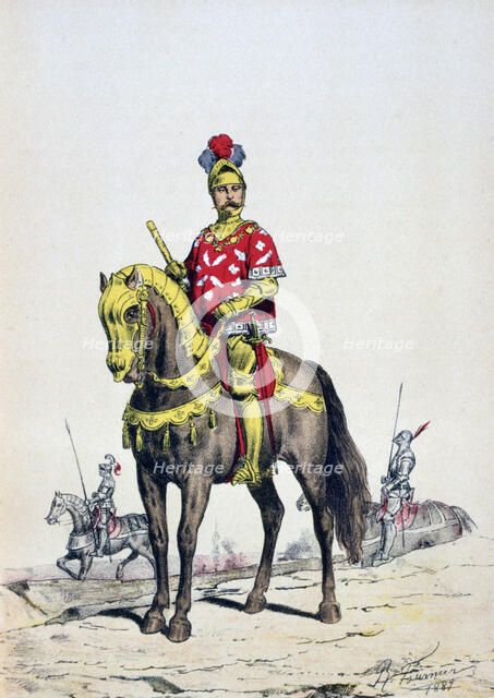 Provost of Paris, 15th century', 1887. Artist: A Lemercier