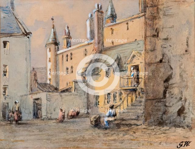 Provost Skene's House, Guestrow, c1850. Creator: George Washington Wilson.