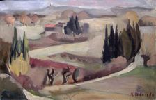 Provence in February, 1930. Creator: Rigmor Bech