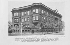 Provident Hospital and Nurse-training School, founded in 1891, in the interests and welfare..., 1925 Creator: Unknown
