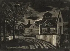 Provincetown Street, ca.1935 - 1943. Creator: James Lesesne Wells