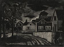 Provincetown Street, ca.1935 - 1943. Creator: James Lesesne Wells