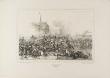 Provins 1814, 1833. Creator: Auguste Raffet