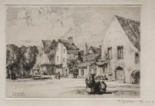 Provins . Creator: Auguste Louis Lepère (French, 1849-1918)