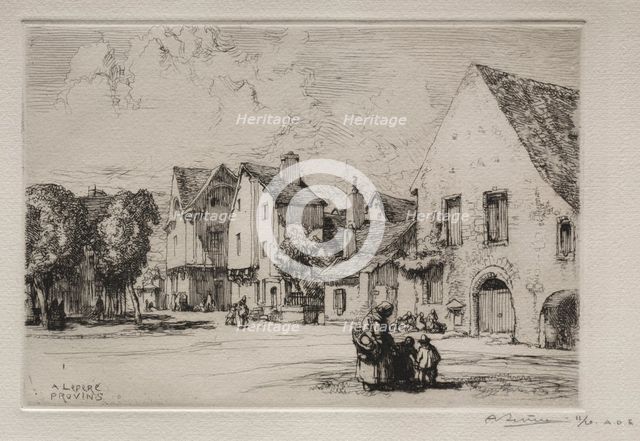 Provins . Creator: Auguste Louis Lepère (French, 1849-1918).