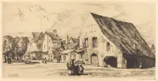 Provins (Seine et Marne), 1910. Creator: Auguste Lepere