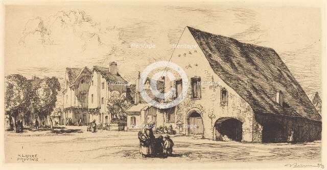 Provins (Seine et Marne), 1910. Creator: Auguste Lepere.