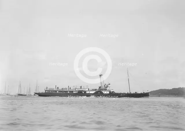 'PS Prince of Wales', 1928.  Creator: Kirk & Sons of Cowes.