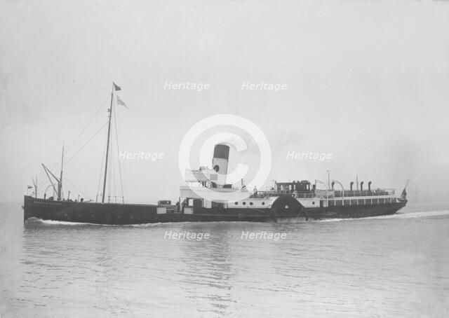 'PS Princess Elizabeth' c1927. Creator: Kirk & Sons of Cowes.