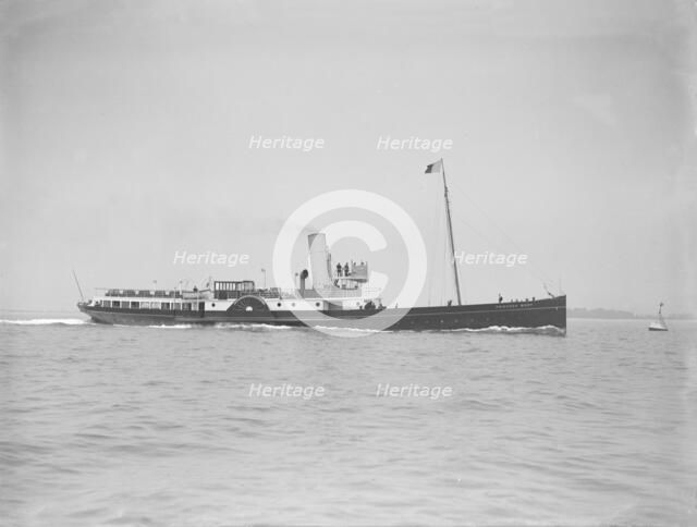 'PS Princess Mary', June 1911.  Creator: Kirk & Sons of Cowes.