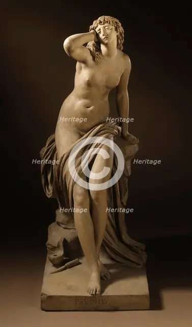 Psyche Abandoned, 1796. Creator: Augustin Pajou.