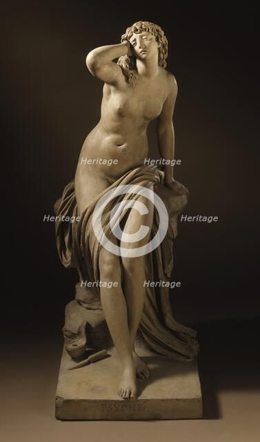 Psyche Abandoned, 1796. Creator: Augustin Pajou.