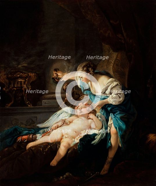 Psyche and Cupid. Creator: Ecole Francaise.