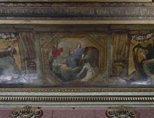 Psyche begs Juno's protection, between 1652 and 1655. Creator: Charles le Brun