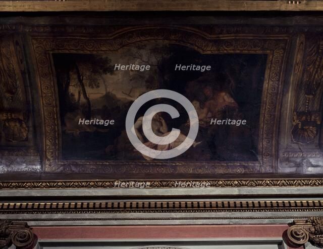 Psyche consoled by Pan, between 1652 and 1655. Creator: Charles le Brun.