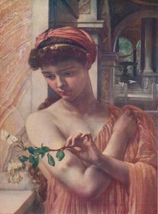 Psyche in the Temple of Love 1882, (c1915). Artist: Edward John Poynter